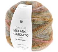 Rico Design Creative Melange Garzato aran Wonderball Grün-Lachs