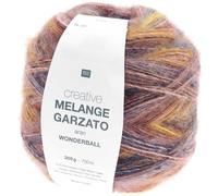 Rico Design Creative Melange Garzato aran Wonderball Lachs-Gelb