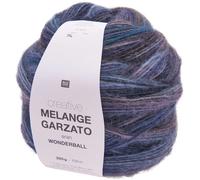 Rico Design Creative Melange Garzato aran Wonderball Lila-Petrol