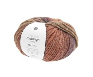 Rico Design Creative Melange Strickwolle, Chunky