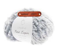 Rico Design Creative Petit Lapin Super chunky 05 Blau Premium Wolle 100g Kunstfellgarn für flauschige Accessoires Plüschtiere und warme Winterprojekte mit mySearose Label