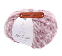 Rico Design Creative Petit Lapin Super chunky 14 Flieder Premium Wolle 100g Kunstfellgarn für flauschige Accessoires Plüschtiere und warme Winterprojekte mit mySearose Label