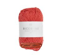 Rico Design CREATIVE RICORUMI TWINKLY TWINKLY DK 09 ROT Premium Wolle 25g Kreativgarn mit Glitzereffekt fuer Amigurumi Figuren Haekelprojekte Dekoration Geschenkideen Farbvielfalt mit mySearose Label