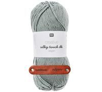 Rico Design CREATIVE SILKY TOUCH DK vegan PATINA Premium Wolle 100g Weiches Glanzgarn für Mode Accessoires und kreative Handarbeitsideen mit mySearose Label