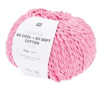 Rico Design Creative So Cool + So Soft Cotton Chunky, 100 g, ca. 100 m Pink
