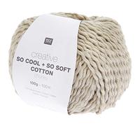 Rico Design Creative So Cool + So Soft Cotton Chunky, 100 g, ca. 100 m Staub Staub