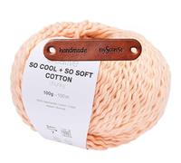 Rico Design CREATIVE SO COOL + SO SOFT COTTON CHUNKY BUTTERCREME Premium Wolle 100g für luftige Mode Kleidung Wohnideen und kreative Sommerprojekte mit mySearose Label