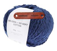 Rico Design CREATIVE SO COOL + SO SOFT COTTON CHUNKY MARINE Premium Wolle 100g für luftige Mode Kleidung Wohnideen und kreative Sommerprojekte mit mySearose Label