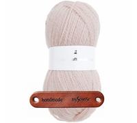 Rico Design CREATIVE SOFT WOOL ARAN ROSA Premium Wolle 100g Kuschelgarn für Wintermode und stilvolle Accessoires mit mySearose Label