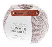 Rico Design CREATIVE SUMMER SPRINKLES 015 marshmallows Premium Wolle 100g Farbverlaufsgarn für leichte Sommermode bunte Accessoires und kreative Handarbeitsideen mit mySearose Label