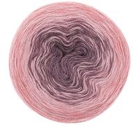 Rico Design Wolle Creative Wool Dégradé 4-fädig 200 g ca. 800 m Mauve/Rosa