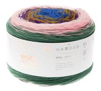 Creative Wool Dégradé Super 6 von Rico Design, Lila/Grün, aus Polyacryl