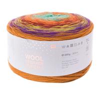 Rico Design Creative Wool Dégradé Super6 200g 800m orange-grün