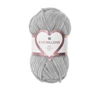 Rico Design Entdecken Sie den Komfort und die Weichheit des kreativen Chenillove-Strickgarns, 100 g