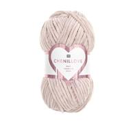 Rico Design Entdecken Sie den Komfort und die Weichheit des kreativen Chenillove-Strickgarns, 100 g