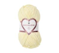 Rico Design Entdecken Sie den Komfort und die Weichheit des kreativen Chenillove-Strickgarns, 100 g