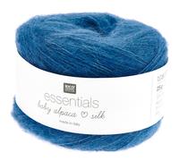 Rico Design Essentials Baby Alpaca Loves Silk Blau