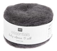 Rico Design Essentials Baby Alpaca Loves Silk Grau