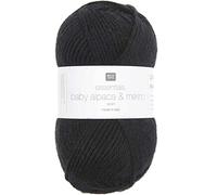 Essentials Baby Alpaca & Merino aran 12 schwarz 12 schwarz