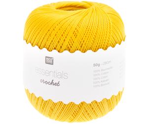 Rico Design Essentials Crochet Gelb