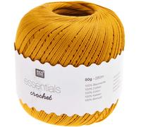 Rico Design Häkelgarn, 50 g, 100 % Baumwolle