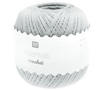 Rico Design Essentials All 'Häkeln, 100% Baumwolle, Farbe: blau
