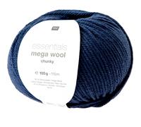 Essentials Mega Wool Chunky Blau, 100 g