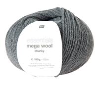 Essentials Mega Wool Chunky Grau, 100 g