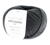 Rico Design Essentials Soft Merino aran Anthrazit
