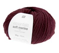 Rico Design Essentials Soft Merino aran Brombeere