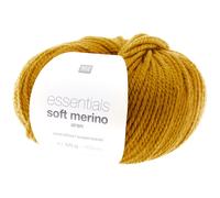 Rico Design Essentials Soft Merino aran 50g 100m senf