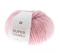 Rico essentials Super Chunky Wolle 50g ~ 80m, Farbe 004 flieder, dicke Wolle Stricken Häkeln Nadelstärke 7 mm
