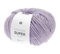Rico essentials Super Chunky Wolle 50g ~ 80m, Farbe 19 lavendel, dicke Wolle Stricken Häkeln Nadelstärke 7 mm