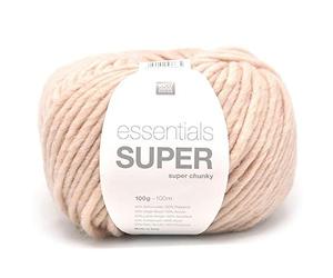 Rico Design Essentials Super Chunky Wolle, 100 g, 50 % Wolle, 50 % Acryl