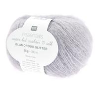 Rico Design Essentials Super Kid Mohair Loves Silk Glamorous Glitter Lavendel