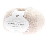 Rico Design Essentials Super Kid Mohair Loves Silk Glamorous Glitter Natur