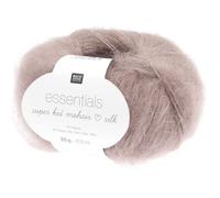 Essentials Super Kid Mohair Loves Silk 58 graubraun