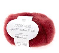Rico Design Essentials Super Kid Mohair Loves Silk Lehmrot
