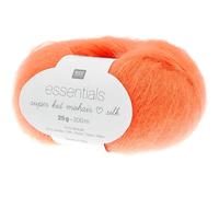 Rico Design Essentials Super Kid Mohair Loves Silk Neon-Orange