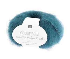 Rico Design Essentials Super Kid Mohair Loves Silk Petrol