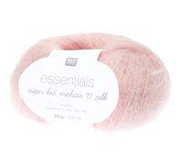 Rico Design Essentials Super Kid Mohair Loves Silk Rose