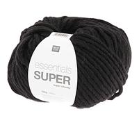 Rico Design Essentials Super super chunky Schwarz