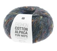Rico Design Fashion Cotton Alpaca Fun Neps Marine