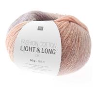 Rico Design 50g Fashion Cotton Light & Long dk - Fb. 10 - ethno - das Garn begeistert mit seinem extrem weichen Griff