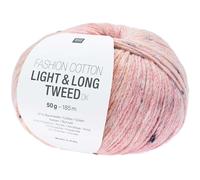 Rico Design Fashion Cotton Light & Long Tweed dk Pink