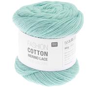 Rico Design Fashion Cotton Merino Lace Solid Colours Petrol