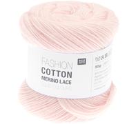 Rico Design Fashion Cotton Merino Lace Solid Colours Rosa