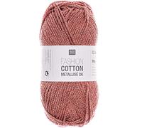Rico Design Fashion Cotton Métallisé dk Rubin