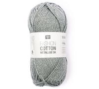 Rico Design Fashion Cotton Métallisé dk Titan