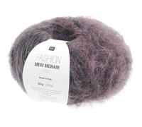 Rico Design Fashion Meri Mohair Print Smokey Purple